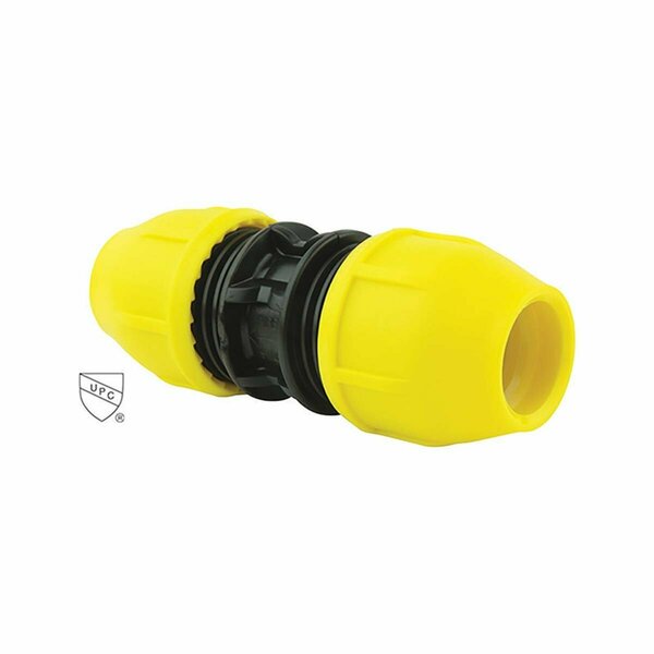 Home Improvement Underground 0.5 IPS x 0.5 in. Dia. IPS Polyethylene Coupling HO3328640